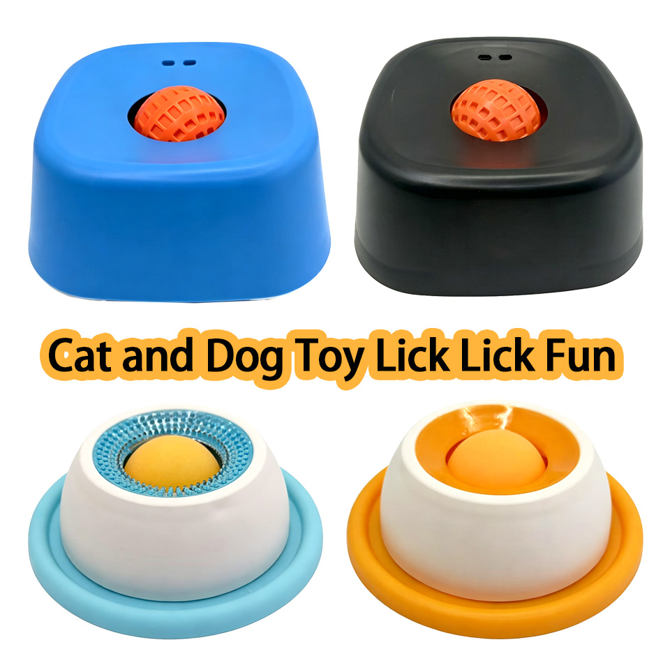 Pet Supplies Dog Food - Mangkuk Jilat Hewan Peliharaan Anti Selip