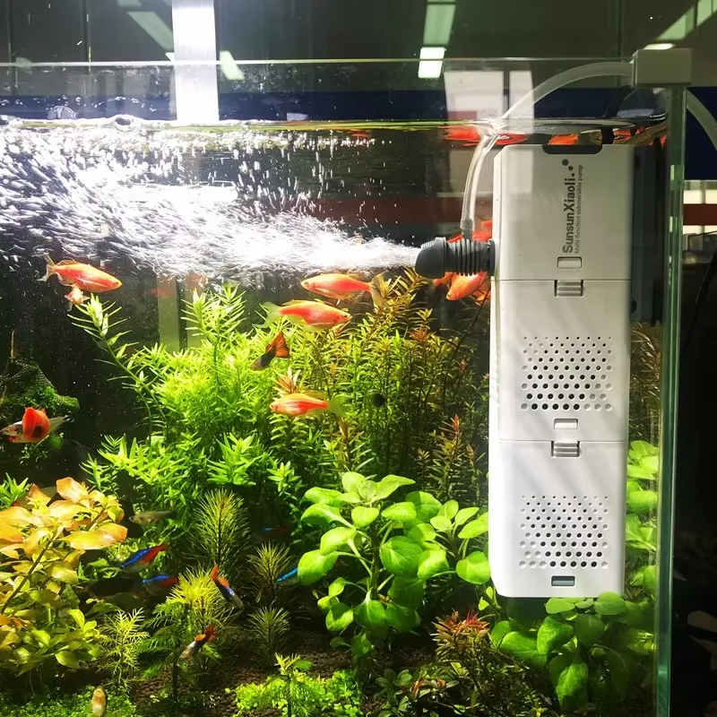 Fish Tank Filter Pump - Filter Internal Akuarium 4 in 1