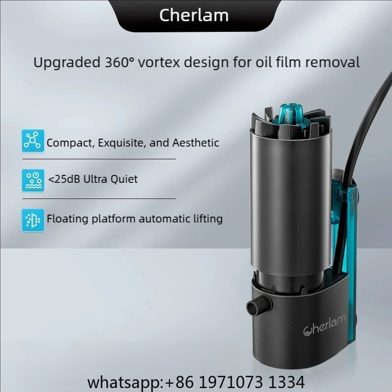 Fish Tank Filter Pump - Alat Penghilang Lapisan Minyak Elektrik untuk