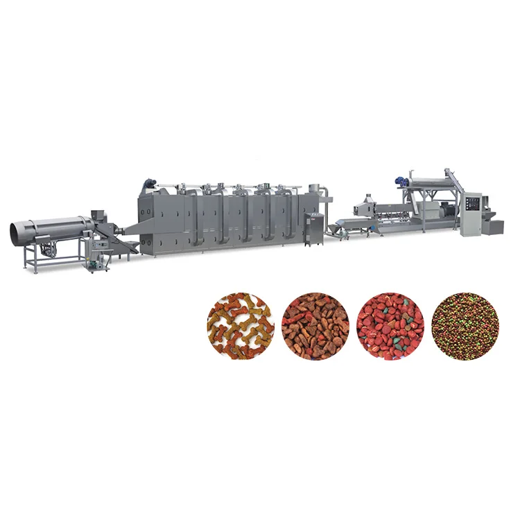 Pasokan Pabrik Mesin Ekstruder - Pet Supplies Dog Food ulasan dan harga