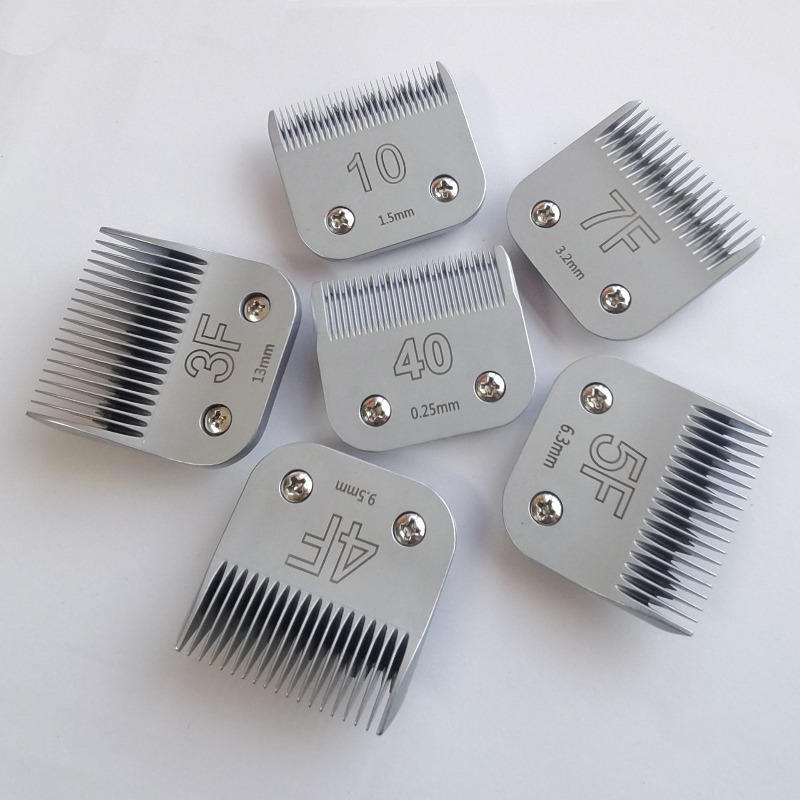 Seri kepala pemotong logam gun - Dog Grooming Clippers ulasan dan harga