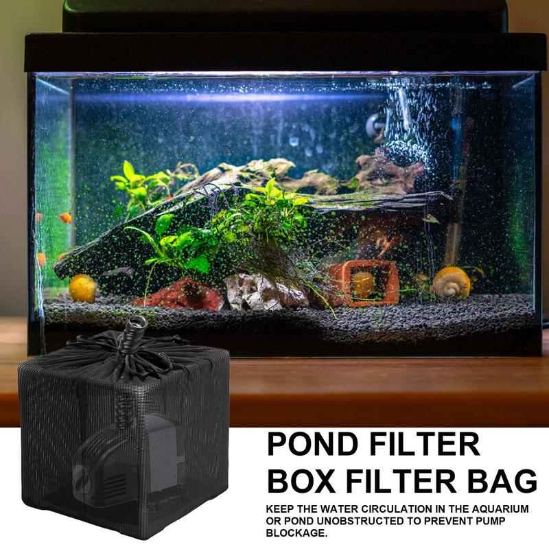 Tas Filter Pompa Kolam Tas Jar - Fish Tank Filter Pump ulasan dan harga