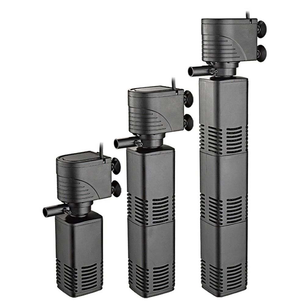 Filter Akuarium Plastik 3 in 1 - Fish Tank Filter Pump ulasan dan harga