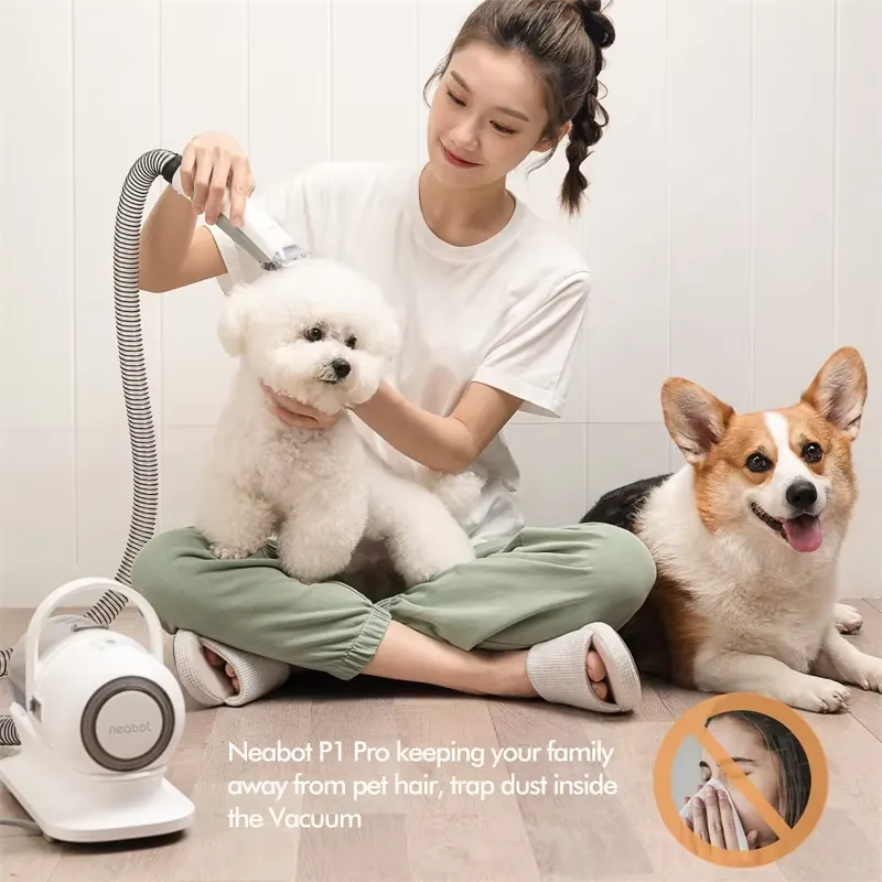 Neabot Dog Grooming Kit Vacuum - Dog Grooming Clippers ulasan dan harga
