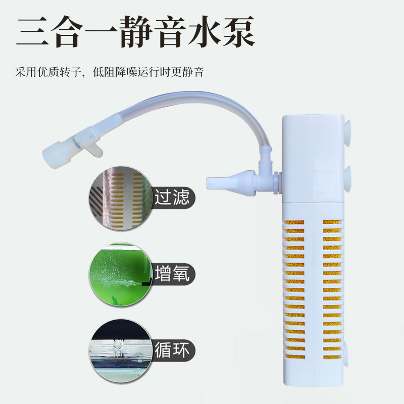 Filter USB akuarium 2026 baru, - Fish Tank Filter Pump ulasan dan harga